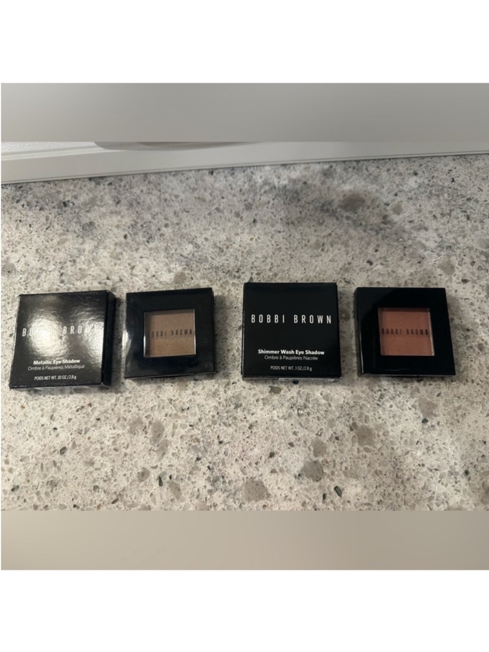 Bobbi Brown Metallic Eyeshadow and Shimmer Wash Eyeshadows